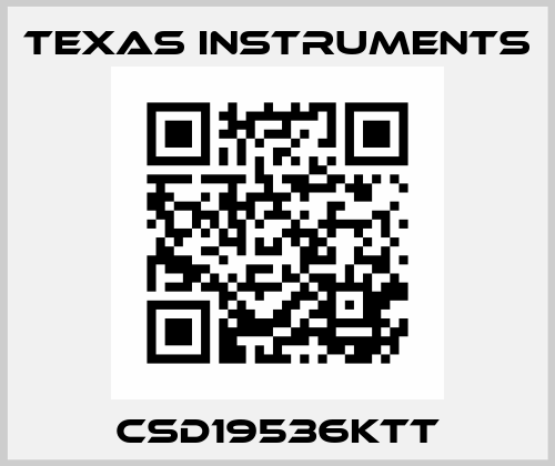 CSD19536KTT Texas Instruments