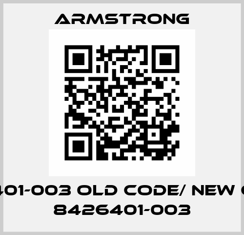 426401-003 old code/ new code 8426401-003 Armstrong