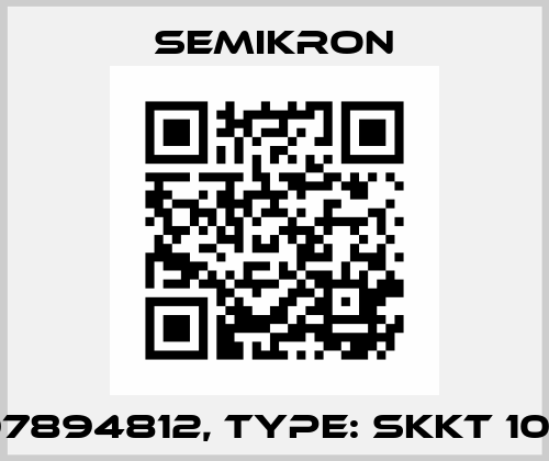 P/N: 07894812, Type: SKKT 107/16 E Semikron