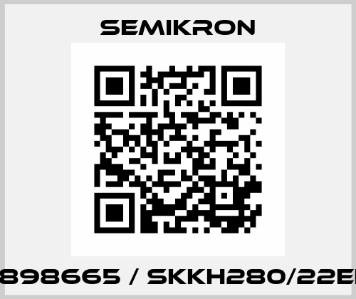 07898665 / SKKH280/22EH4 Semikron