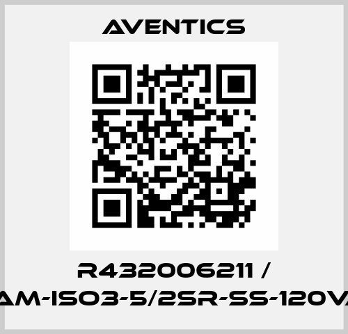R432006211 / CERAM-ISO3-5/2SR-SS-120VAC-E Aventics