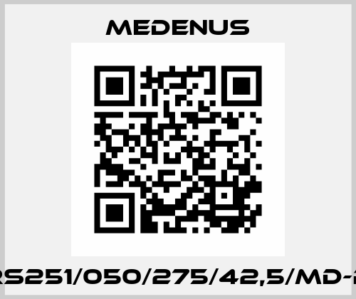 RS251/050/275/42,5/MD-R Medenus