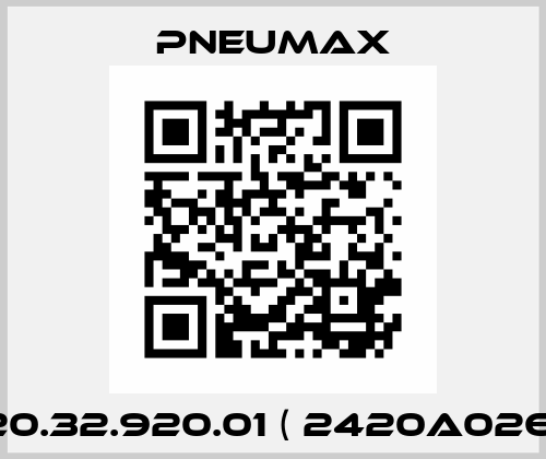 1320.32.920.01 ( 2420A0268 ) Pneumax