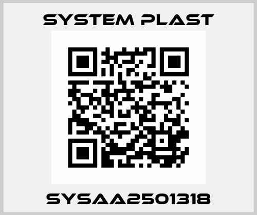 SYSAA2501318 System Plast
