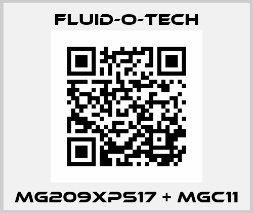 MG209XPS17 + MGC11 Fluid-O-Tech