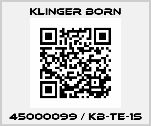 45000099 / KB-TE-1s Klinger Born