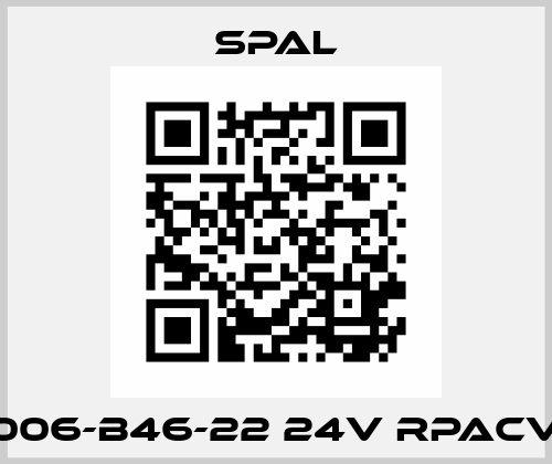 006-B46-22 24V RPACV SPAL