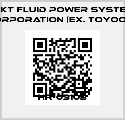 HR-03102 JTEKT FLUID POWER SYSTEMS CORPORATION (ex. Toyooki)