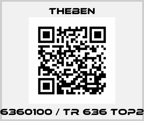 6360100 / TR 636 top2 Theben