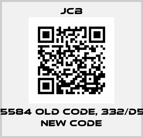 332/D5584 old code, 332/D5584A new code JCB