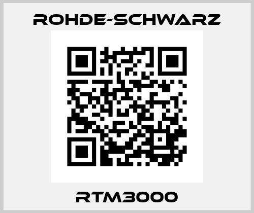 RTM3000 Rohde-Schwarz