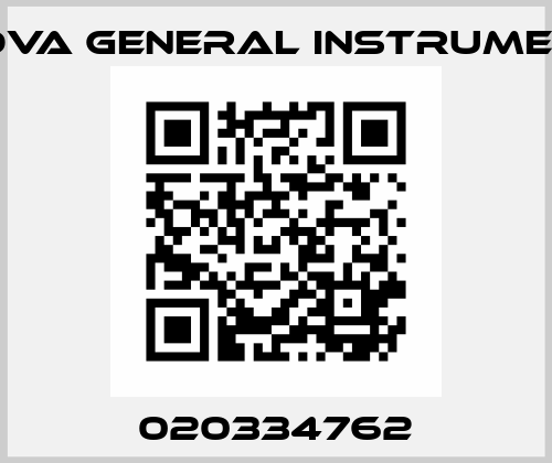 020334762 Nuova General Instruments