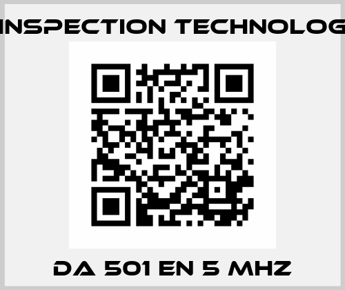 DA 501 EN 5 MHz GE Inspection Technologies