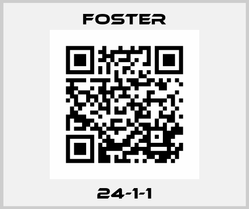 24-1-1 FOSTER