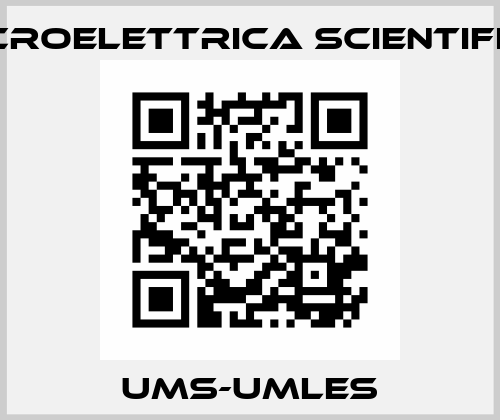 UMS-UMLES Microelettrica Scientifica