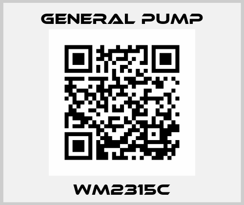 WM2315C General Pump