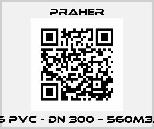 K6 PVC - DN 300 – 560m3/h Praher