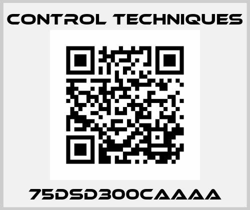 75DSD300CAAAA Control Techniques