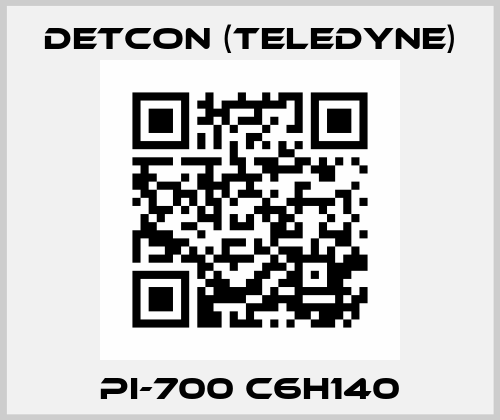 PI-700 C6H140 Detcon (Teledyne)