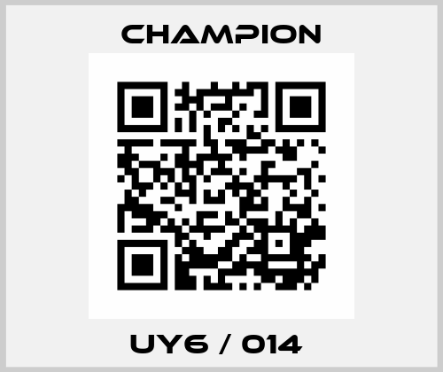 UY6 / 014  Champion