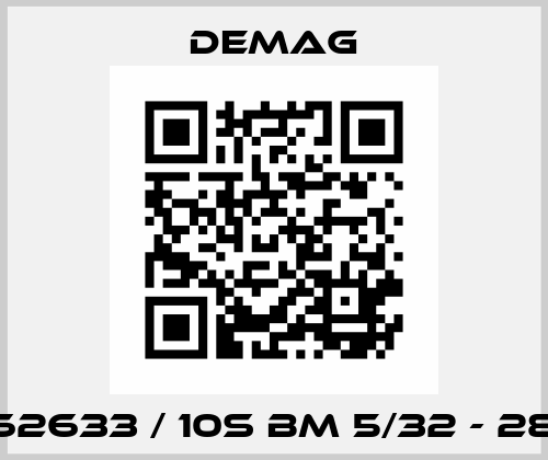 62862633 / 10S BM 5/32 - 28/K+S Demag