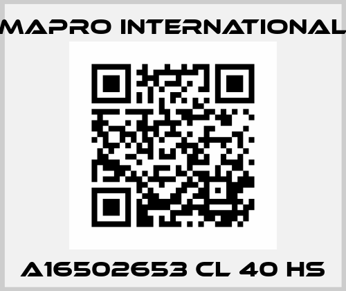 A16502653 CL 40 HS MAPRO International