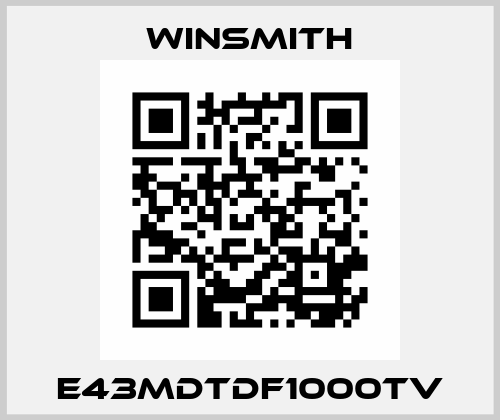 E43MDTDF1000TV Winsmith