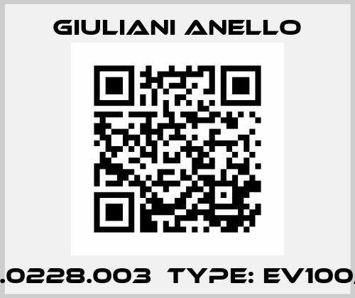 010.0228.003  Type: EV100/6B Giuliani Anello
