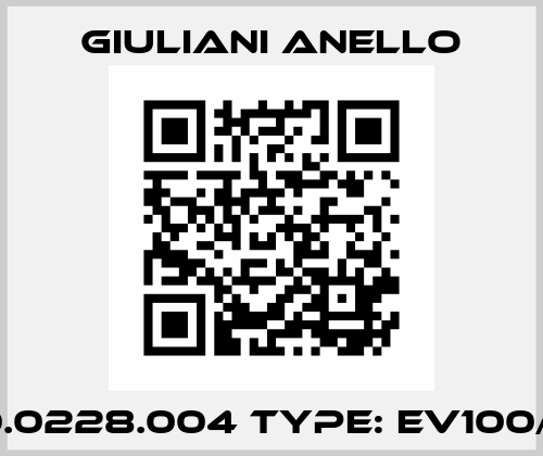 010.0228.004 Type: EV100/6B Giuliani Anello