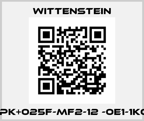TPK+025F-MF2-12 -0E1-1K01 Wittenstein
