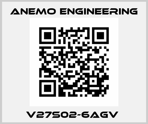 V27S02-6AGV  Anemo Engineering