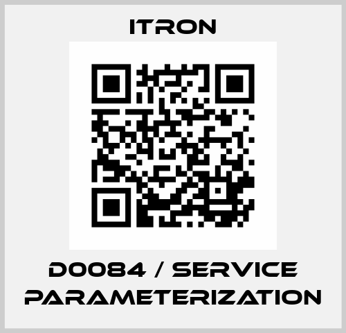 D0084 / Service parameterization Itron