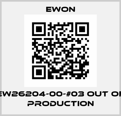 EW26204-00-#03 out of production Ewon