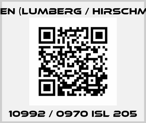 10992 / 0970 ISL 205 Belden (Lumberg / Hirschmann)