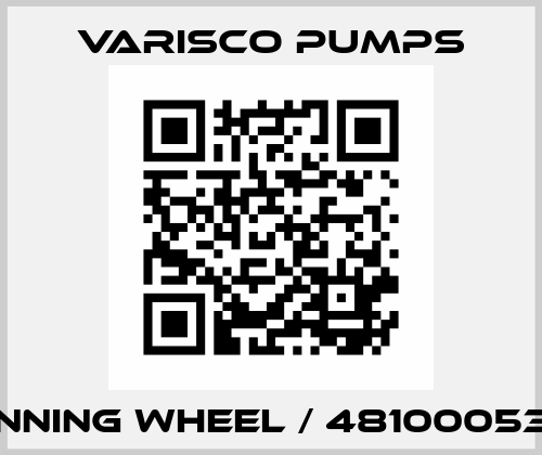 running wheel / 4810005388 Varisco pumps