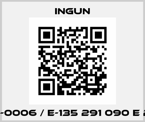 E-135-0006 / E-135 291 090 E 2800 Ingun
