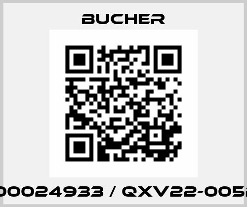 100024933 / QXV22-005R Bucher