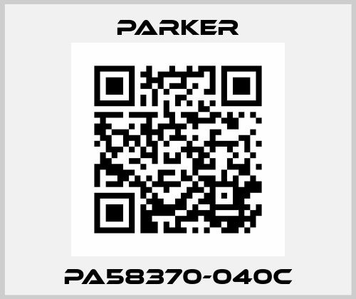 PA58370-040C Parker
