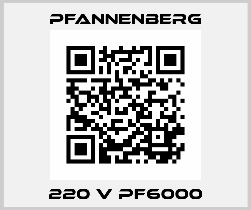 220 V PF6000 Pfannenberg