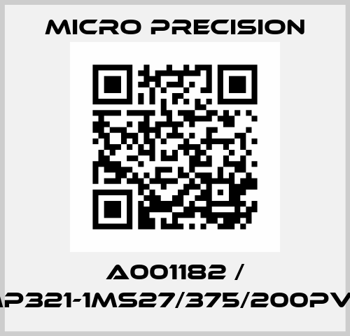 A001182 / MP321-1MS27/375/200PVC MICRO PRECISION