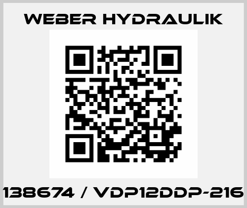 138674 / VDP12DDP-216 Weber Hydraulik