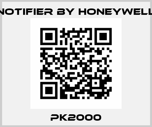 PK2000 Notifier by Honeywell