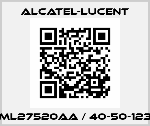 3ML27520AA / 40-50-1235 Alcatel-Lucent