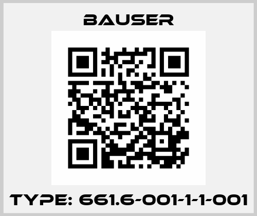 Type: 661.6-001-1-1-001 Bauser