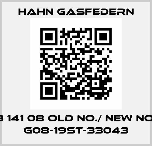 3 141 08 old no./ new no. G08-19ST-33043 Hahn Gasfedern
