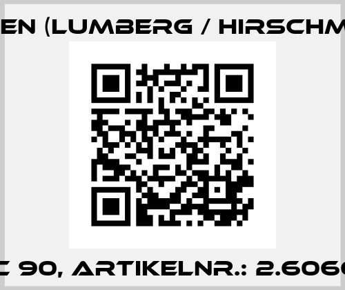 WGC 90, Artikelnr.: 2.606699 Belden (Lumberg / Hirschmann)