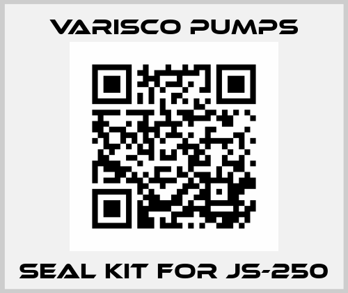seal kit for JS-250 Varisco pumps