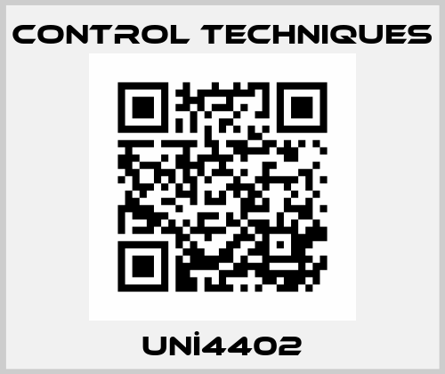 UNİ4402 Control Techniques