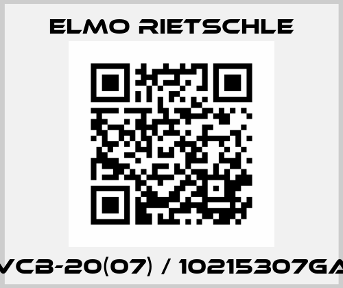 VCB-20(07) / 10215307GA Elmo Rietschle