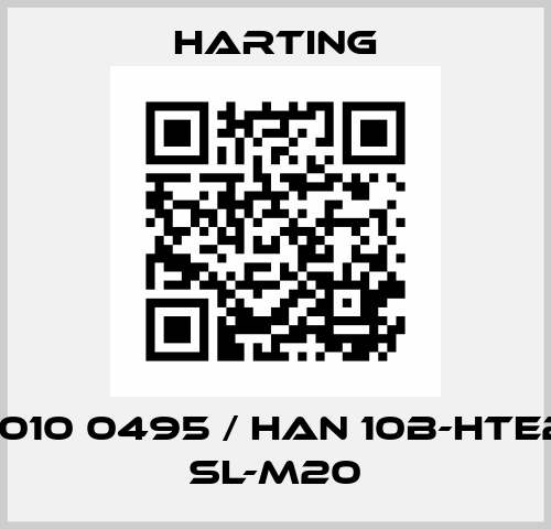 19 30 010 0495 / Han 10B-HTE2-for SL-M20 Harting